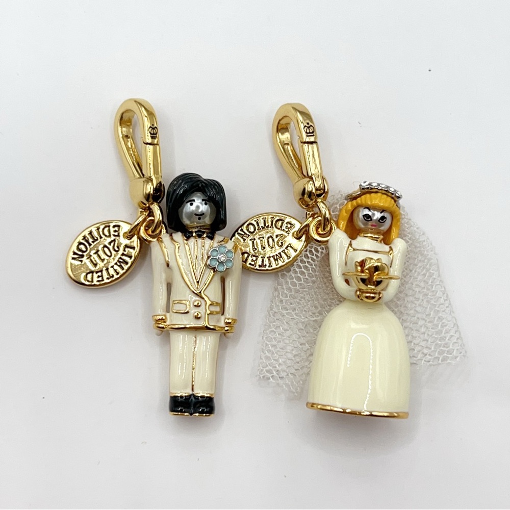 Juicy Couture wedding couple charm